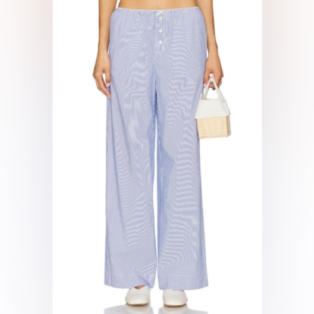 NIA Zed Bralette & Adnan Pant 2 Set in Marine Blue Size S NWT - Picture 3 of 9